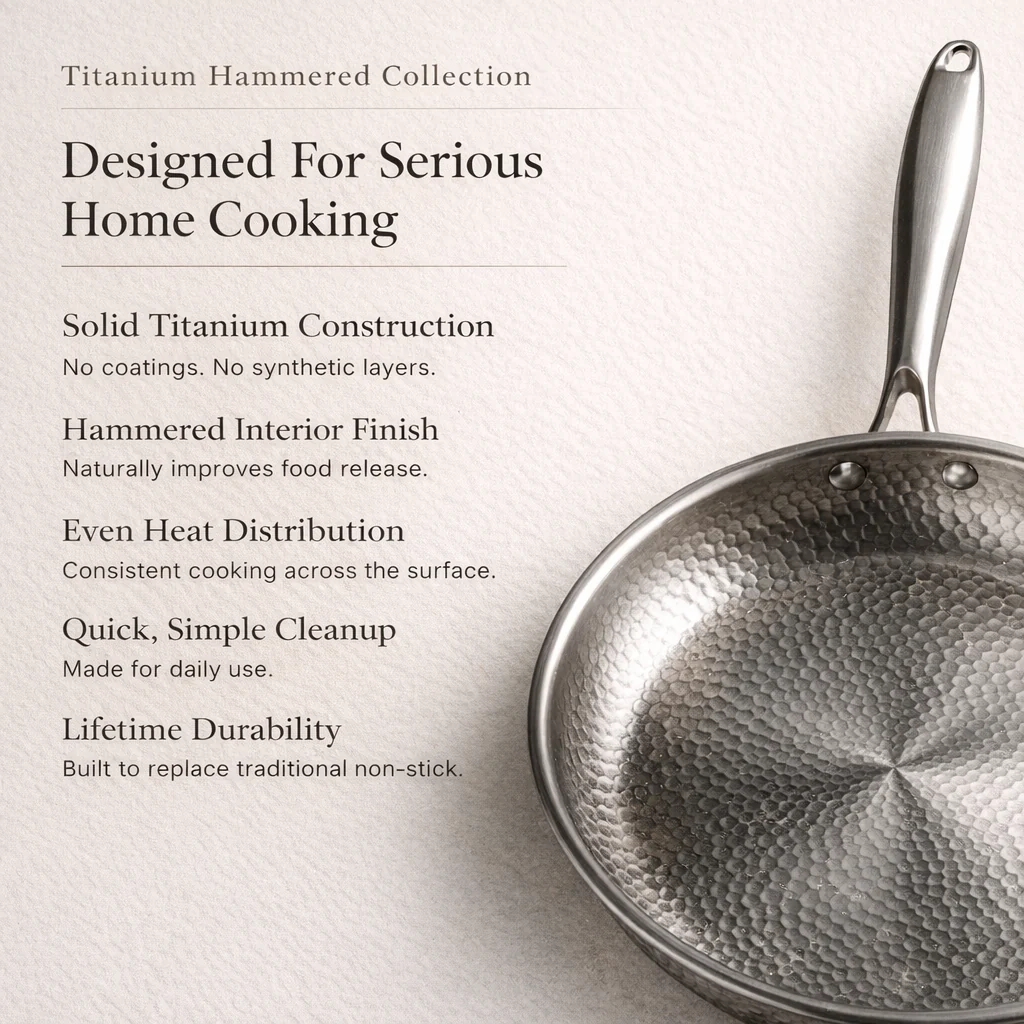 Pure Titanium Full Kitchen Set + FREE LIDS - Image 3