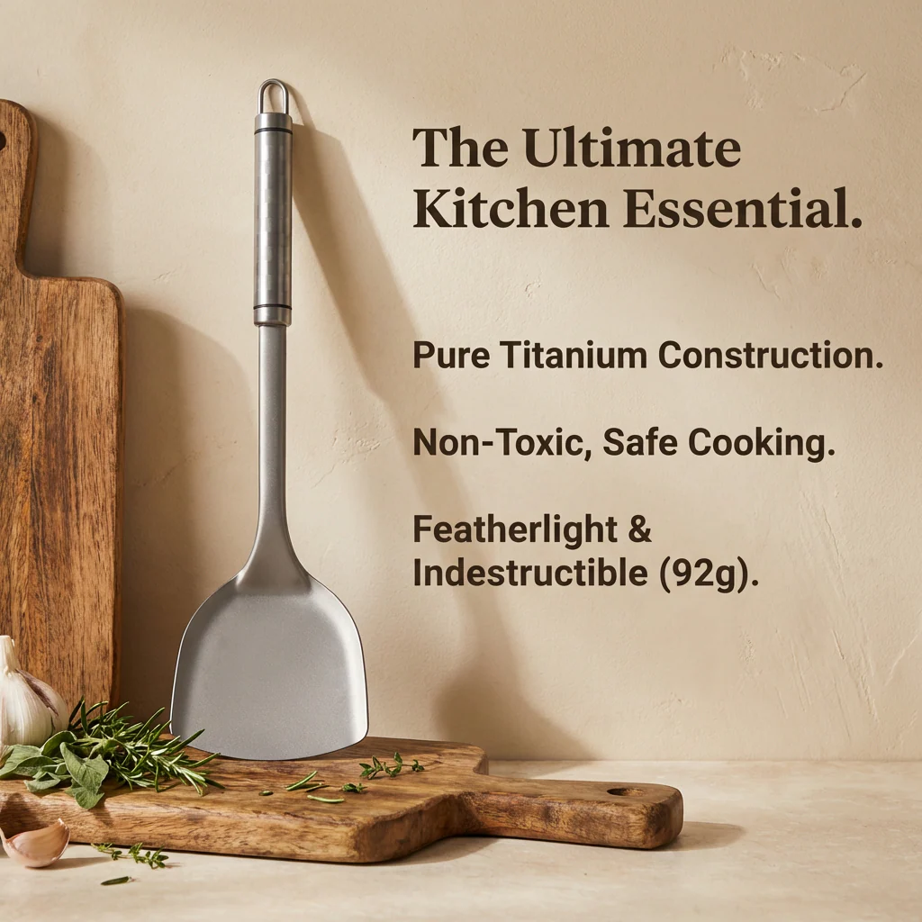 Pure Titanium Essential Duo Utensils Set + FREE LIDS - Image 6