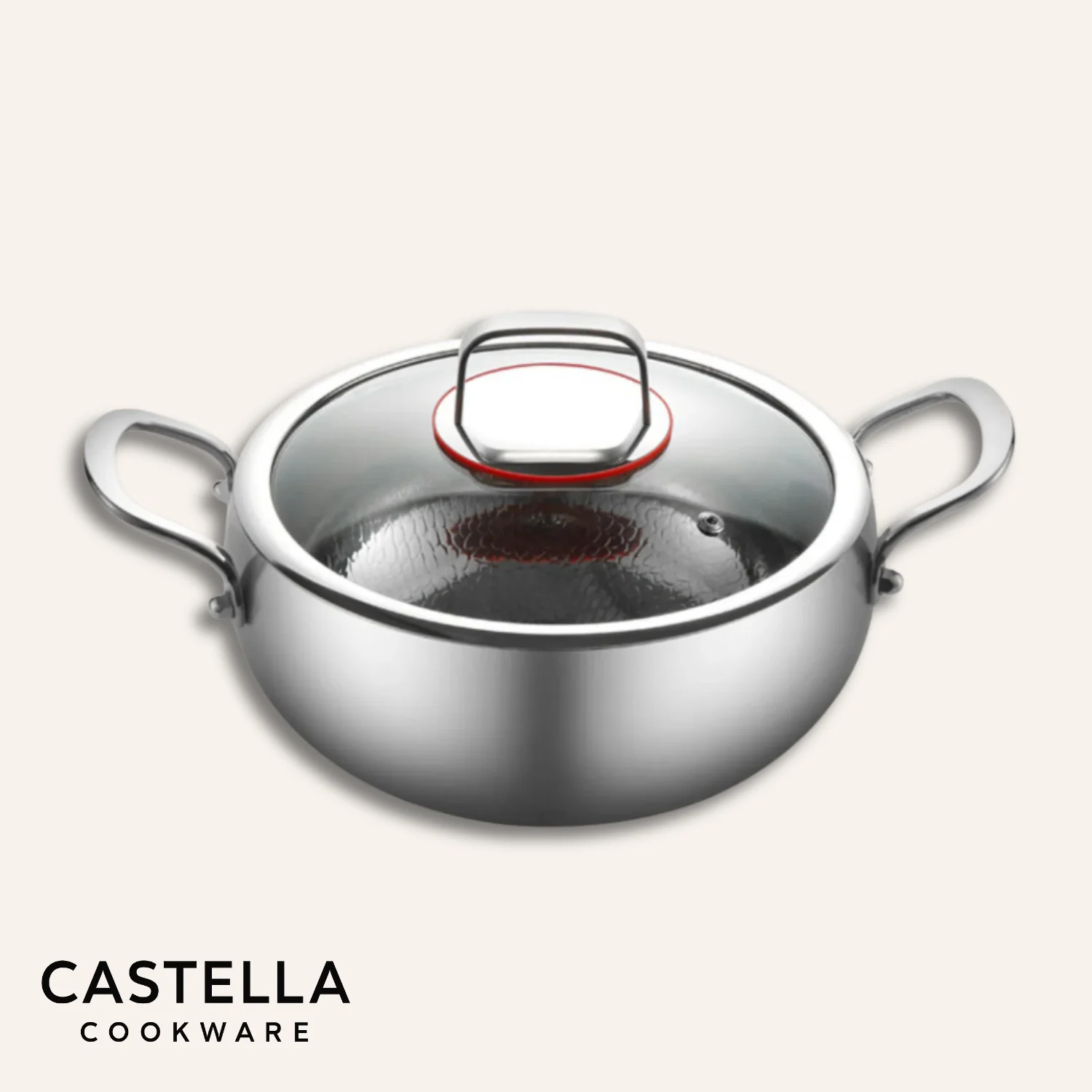 Titanium Deep Casserole Pot Pro + FREE LID - Image 9